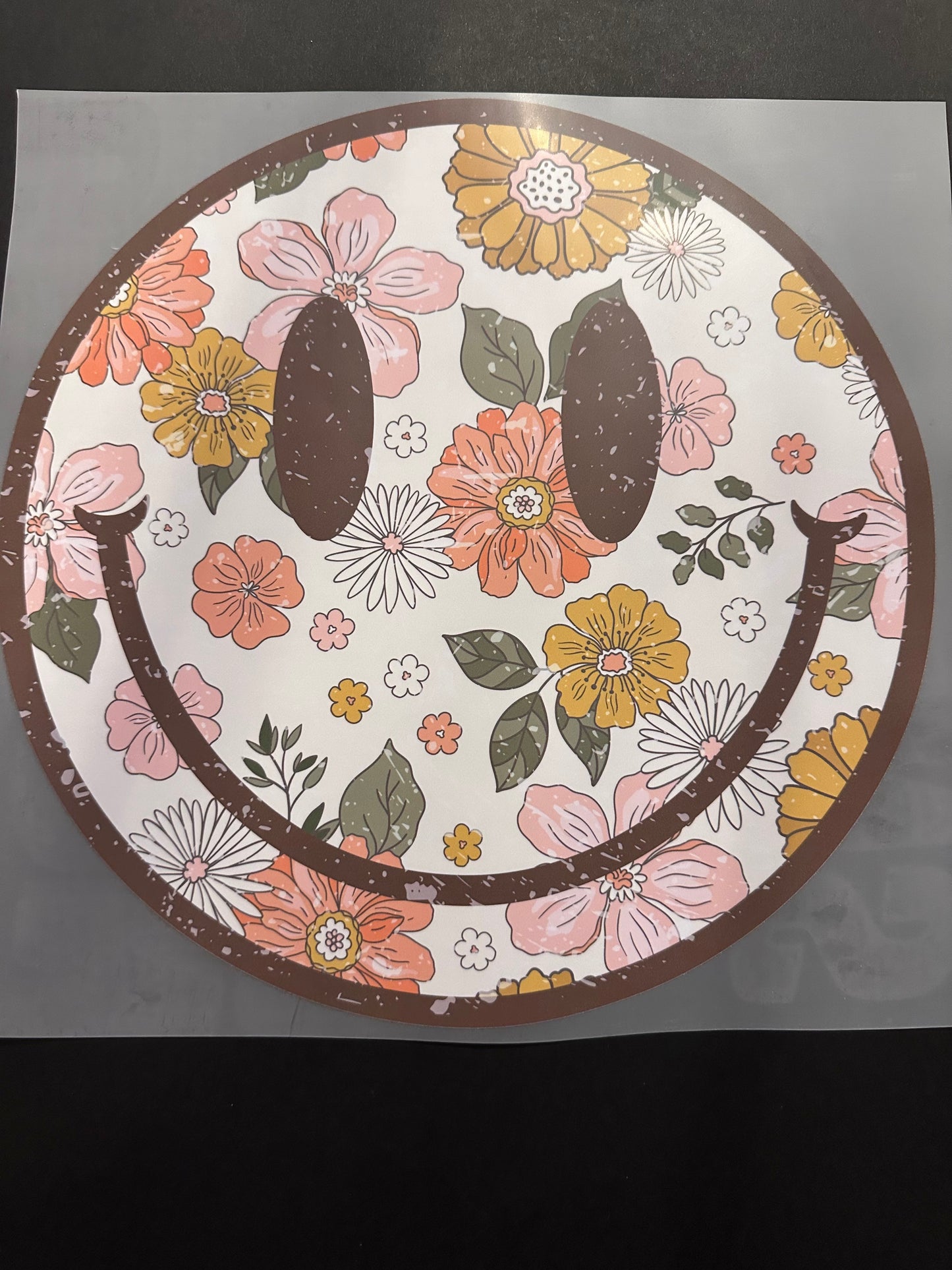 Floral Smiley T-Shirt